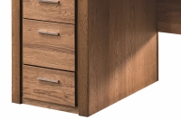 Drewniane biurko Velvet 37 z szufladami 177 cm - dąb rustical Drewniane biurko Velvet 37 z szufladami 177 cm - dąb rustical