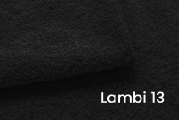 Fotel wypoczynkowy Dalin - czarna boucla Lambi 13 Fotel wypoczynkowy Dalin - czarna boucla Lambi 13