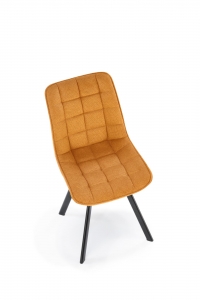 Krzesło tapicerowane K549 - plecionka musztardowa Vardo 66 Krzesło tapicerowane K549 - plecionka musztardowa Vardo 66