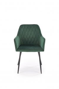 Krzesło tapicerowane K558 - ciemny zielony Krzesło tapicerowane K558 - ciemny zielony