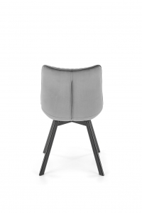 Krzesło tapicerowane K520 - ciemny popiel krzesło tapicerowane k520 - ciemny popiel