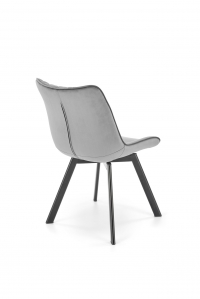 Krzesło tapicerowane K520 - ciemny popiel krzesło tapicerowane k520 - ciemny popiel