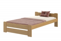 Łóżko sypialniane drewniane Simi E5 - 90x200, dąb Łóżko sypialniane drewniane Simi E5 - 90x200, dąb