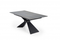 Stół rozkładany Luciano 180x230x90 cm - niebieski marmur / czarny Stół rozkładany Luciano 180x230x90 cm - niebieski marmur / czarny