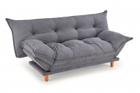 Sofa rozkładana Pillow - welwet popielaty Dilja 14 Sofa rozkładana Pillow - welwet popielaty Dilja 14