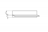 Półka wisząca Santori 90 cm Półka wisząca Santori 90 cm