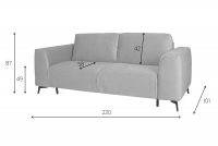 Sofa Calvaro z funkcją spania Sofa Calvaro z funkcją spania