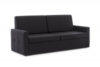 Sofa do półkotapczanu Elegantia 160 cm - Austin 21 Black Sofa do półkotapczanu 160 cm Elegantia