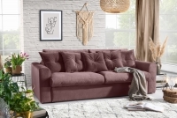 Sofa rozkładana do salonu Sofia Mini - fioletowy plusz Sorriso 11 Sofa rozkładana do salonu Sofia Mini - fioletowy plusz Sorriso 11