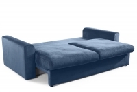 Sofa rozkładana do salonu Sofia Mini - niebieski plusz Sorriso 15 Sofa rozkładana do salonu Sofia Mini - niebieski plusz Sorriso 15