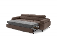 Sofa z funkcją spania Dragonis - brązowy welur Velluto 29 Sofa Dragonis funkcja spania