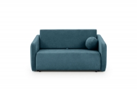 Sofa Zeldia 130 z funkcją spania - niebieski szenil hydrofobowy Spring 1117 Sofa Zeldia 130 z funkcją spania - niebieski szenil hydrofobowy Spring 1117