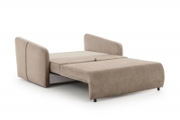 Sofa Zeldia 80 z funkcją spania - brązowy szenil hydrofobowy Spring 1110 Sofa Zeldia 80 z funkcją spania - brązowy szenil hydrofobowy Spring 1110