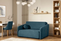 Sofa Zeldia 80 z funkcją spania - niebieski szenil hydrofobowy Spring 1117 Sofa Zeldia 80 z funkcją spania - niebieski szenil hydrofobowy Spring 1117