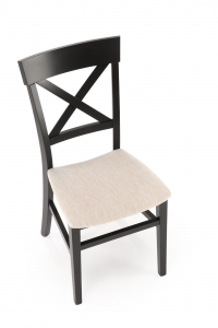 Krzesło drewniane Tutti 2 - czarny / beżowa plecionka Inari 22 Krzesło drewniane Tutti 2 - czarny / beżowa plecionka Inari 22