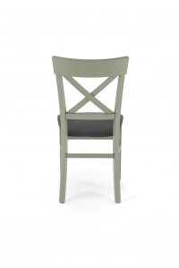Krzesło drewniane Tutti 2 - zielony / grafitowa plecionka Inari 95 Krzesło drewniane Tutti 2 - zielony / grafitowa plecionka Inari 95