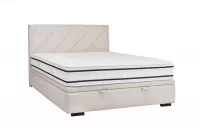 Łóżko kontynentalne z pojemnikiem Tiade - 180x200 wygodne łóżko Tiade do sypialni 