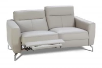 Sofa dwuosobowa z elektryczną funkcją relaks Madryt - Tkanina sofa z funkcją relax