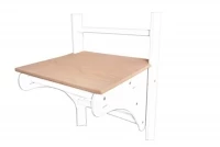 Biurko BenchK BT204 - nakładka do drabinek BenchTop - naturalne drewno zdejmowane biurko 