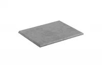 Blat Havana Concrete 60 cm - Jasny Beton blat łazienkowy Havana 60 cm 