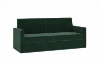 Sofa do półkotapczanu Elegantia 160 cm - Riviera 38 zielona kanapa z poduszkami 