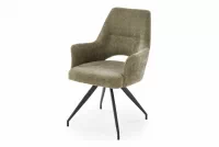 Krzesło tapicerowane K542 obrotowy - szenil oliwkowy Odin 77 Krzesło tapicerowane K542 obrotowy - szenil oliwkowy Odin 77