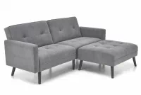 Sofa Cornelius z podnóżkiem - popiel Sofa Cornelius z podnóżkiem - popiel