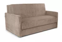 Sofa rozkładana Amerykanka Jolka 140 - beżowy sztruks Lincoln 17 Sofa rozkładana Amerykanka Jolka 140 - beżowy sztruks Lincoln 17