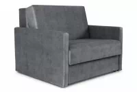 Sofa rozkładana Amerykanka Jolka 85 - szary welwet łatwoczyszczący Zetta 304 Sofa rozkładana Amerykanka Jolka 85 - szary welwet łatwoczyszczący Zetta 304