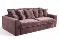 Sofa rozkładana do salonu Sofia - fioletowy plusz Sorriso 11 Sofa rozkładana do salonu Sofia - fioletowy plusz Sorriso 11