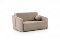 Sofa Zeldia 110 z funkcją spania - brązowy szenil hydrofobowy Spring 1110 Sofa Zeldia 110 z funkcją spania - brązowy szenil hydrofobowy Spring 1110