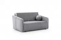 Sofa Zeldia 80 z funkcją spania - szary szenil hydrofobowy Spring 1102 Sofa Zeldia 80 z funkcją spania - szary szenil hydrofobowy Spring 1102