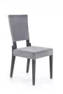 Krzesło Sorbus - popielaty / grafitowe sorbus krzesło, tapicerka - popielaty, nogi - grafitowe